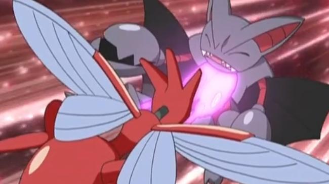 天蝎座|《宝可梦》最早的空中对战在动画出现，小智寄放天蝎王！