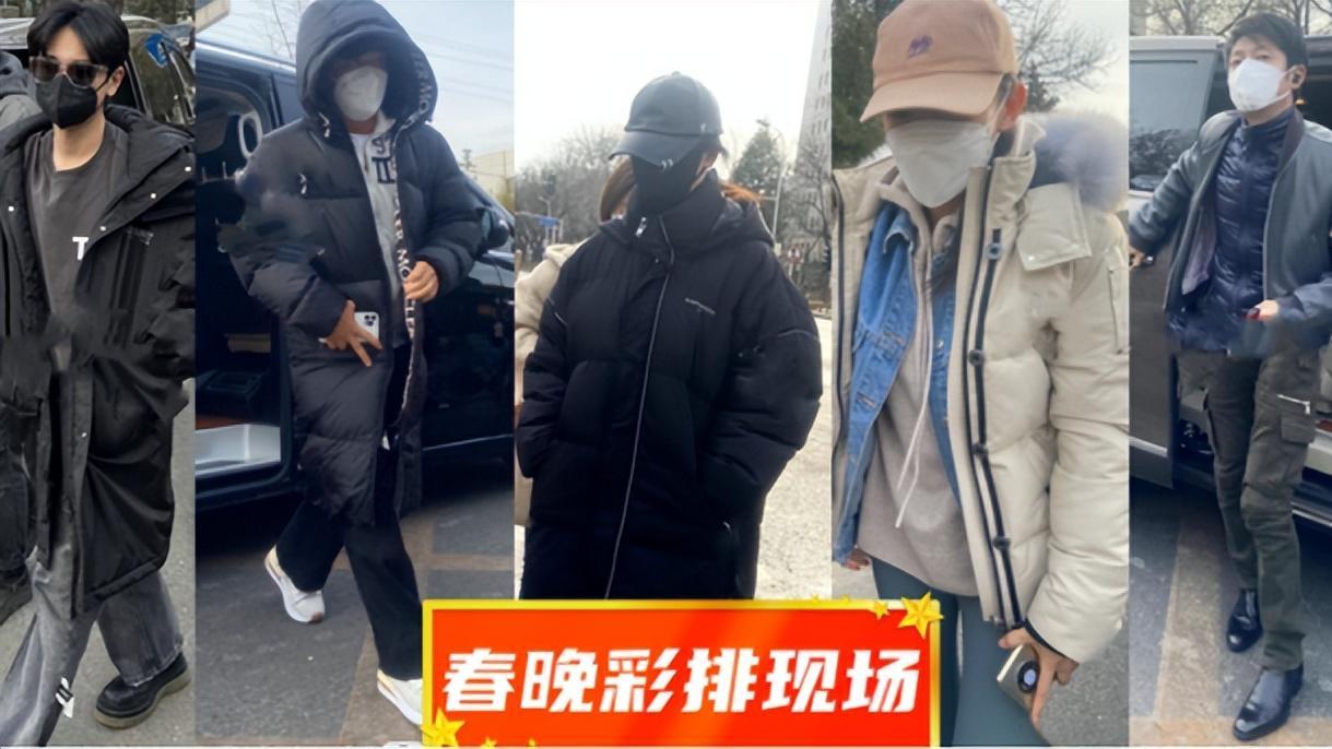 陈岚|春晚明星阵容路透！王宝强穿万元羽绒服很减龄，撒贝宁现身呼声高