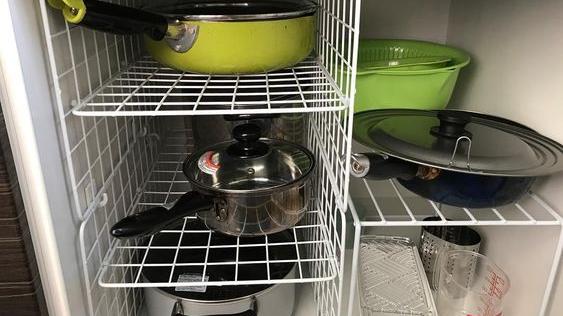 前后装了两套房，发现不装隔板选铁艺置物架，真能省下不少钱