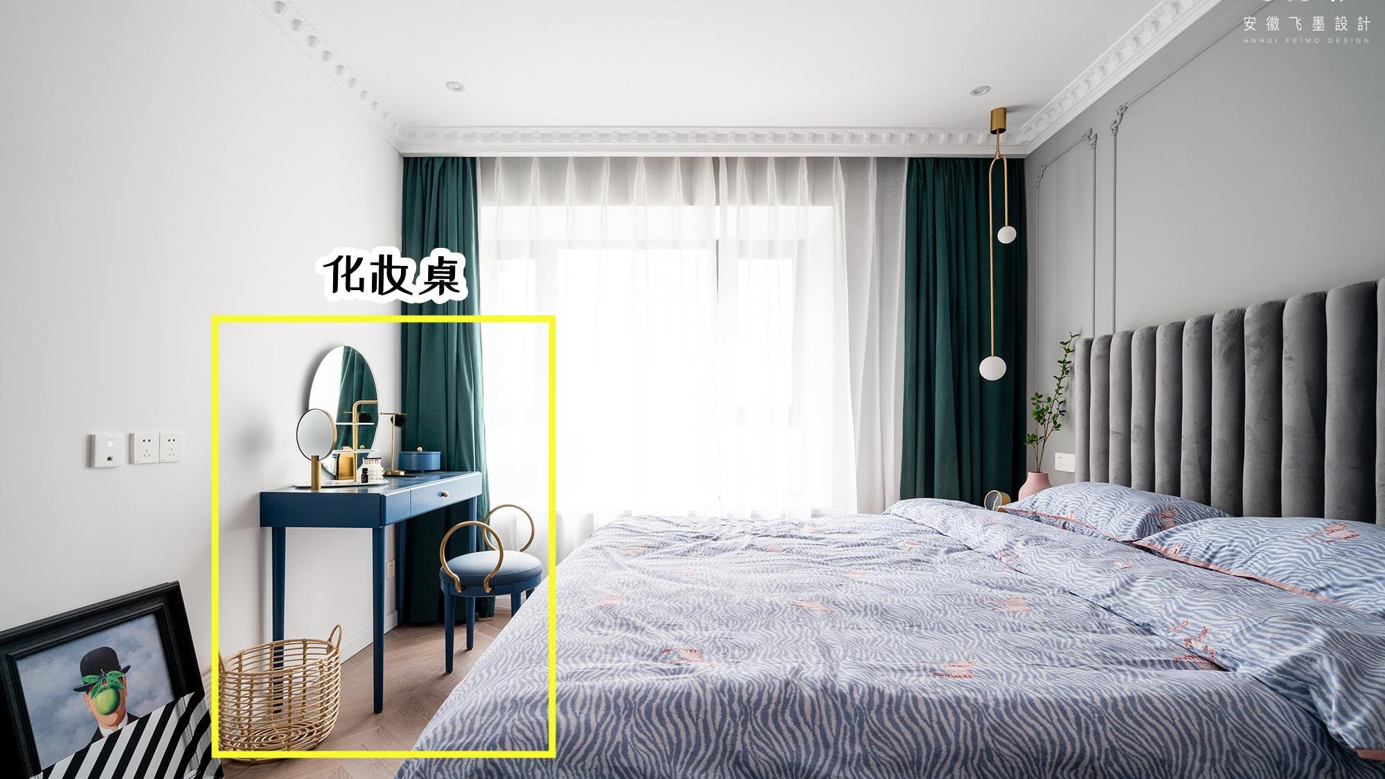 床尾不要空着，挂电视也过时了，放斗柜、装一排衣柜才是明智选择