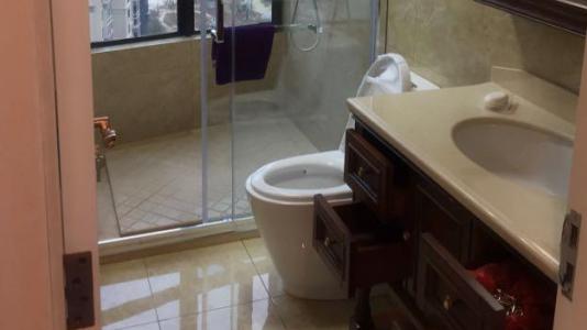 参观表姐的豪宅，高端大气，就是卫生间太尴尬，看得我都脸红了！