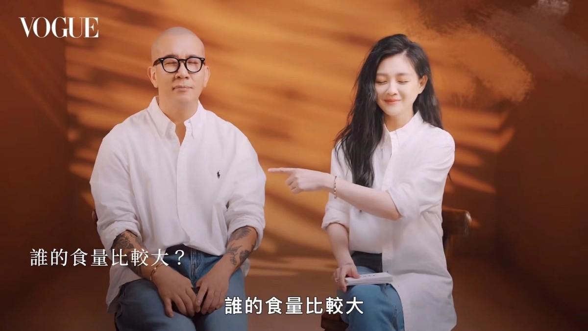 大S|大s具俊晔做客VOGUE！大s变明艳少女在发光，欧巴穿白衬衣好宠她