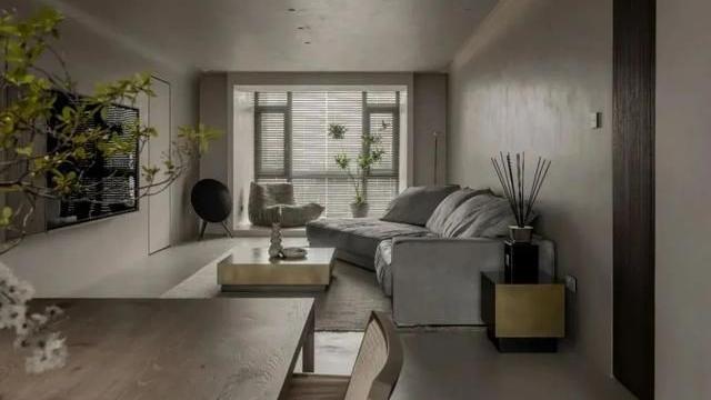 这对北京夫妻太会装修了，230㎡侘寂风大平层，入户便是高级感