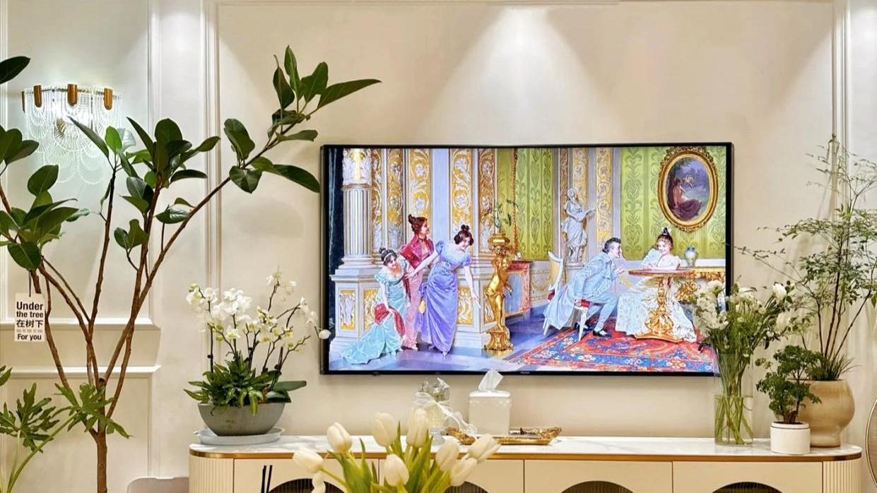 显卡|4米的客厅买多大的电视？听听内行人的看法，答案果不其然