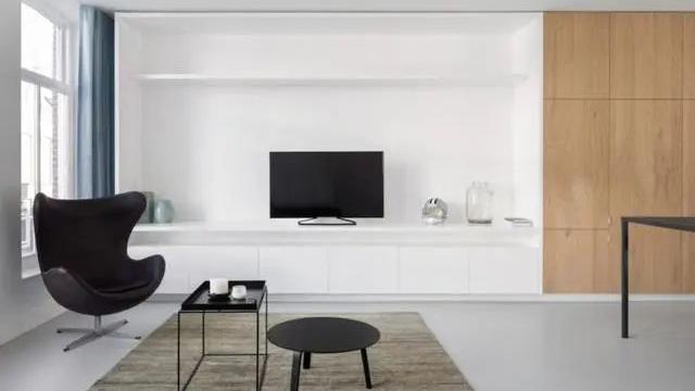 220平复式，家里所有储物柜都设计成内嵌式，果然整洁多了！