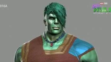 漫威|绿巨人的儿子太丑，原设计造型比剧中的好看十倍，但漫威就是不用