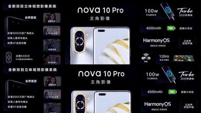 华为Nova10系列发布，骁龙778G？红魔7S系列官方预热，还有屏下版