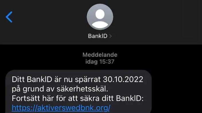 瑞典BankID提醒大家注意新的诈骗手段
