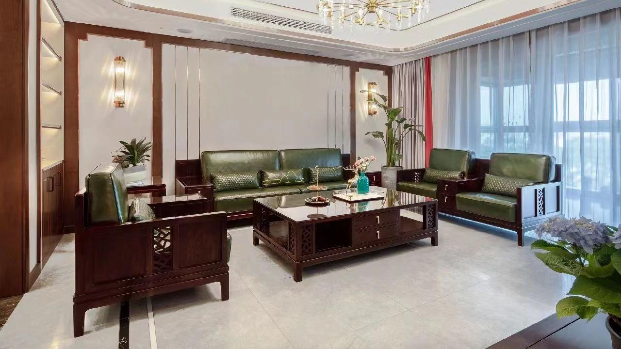 138㎡新中式风格案例，浪漫温馨有活力