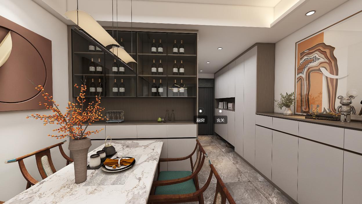 深圳合景同创广场全屋定制新家，欧兰博用爱格板材打造效果