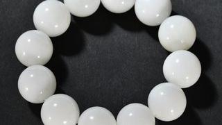 |和田玉圆珠手串