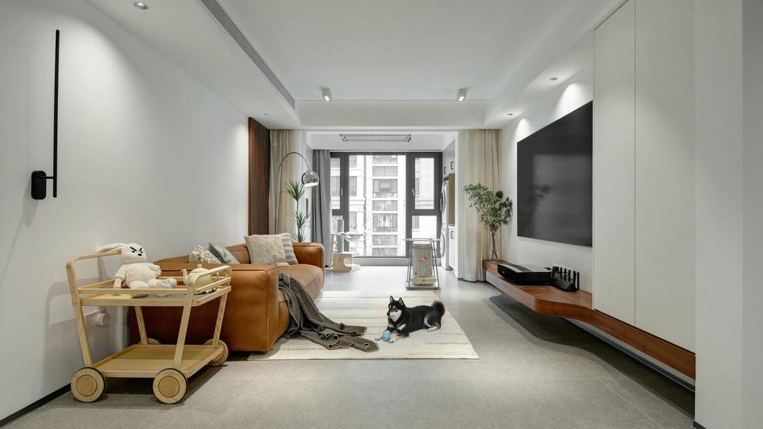 头一回装修很头痛，把厨房打通，“隐藏玄关”，没想到通透性倍增