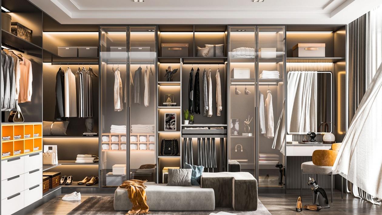 新房装修根据网络上的效果图做了全屋衣柜定制，钱也花不少，为什么做不出网上效果。后面