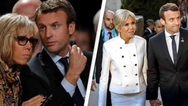 埃马纽埃尔·马克龙|69岁法国第一夫人年轻，猫眼妆容摄人心魄，难怪马克龙一见钟情