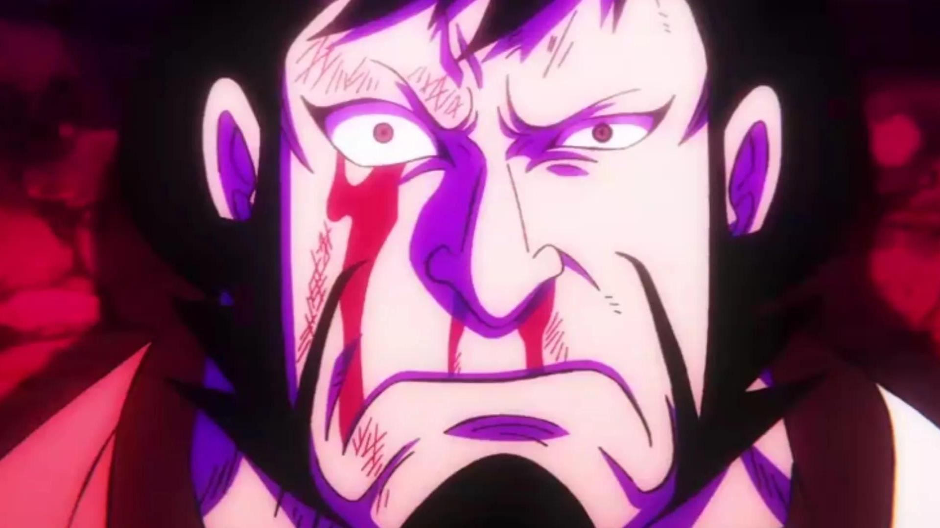 凯多|海贼王1010集：锦卫门被凯多一棍击败，大妈无视索隆，前往顶层