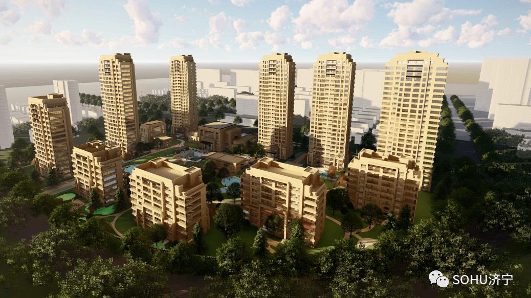 设计居住325户！济宁高新区一新商住项目获批前公示
