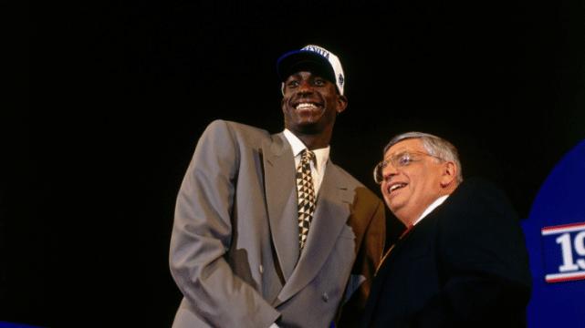 加内特|加内特天赋这么好，选秀时仅排第五，前四位是哪些球员？