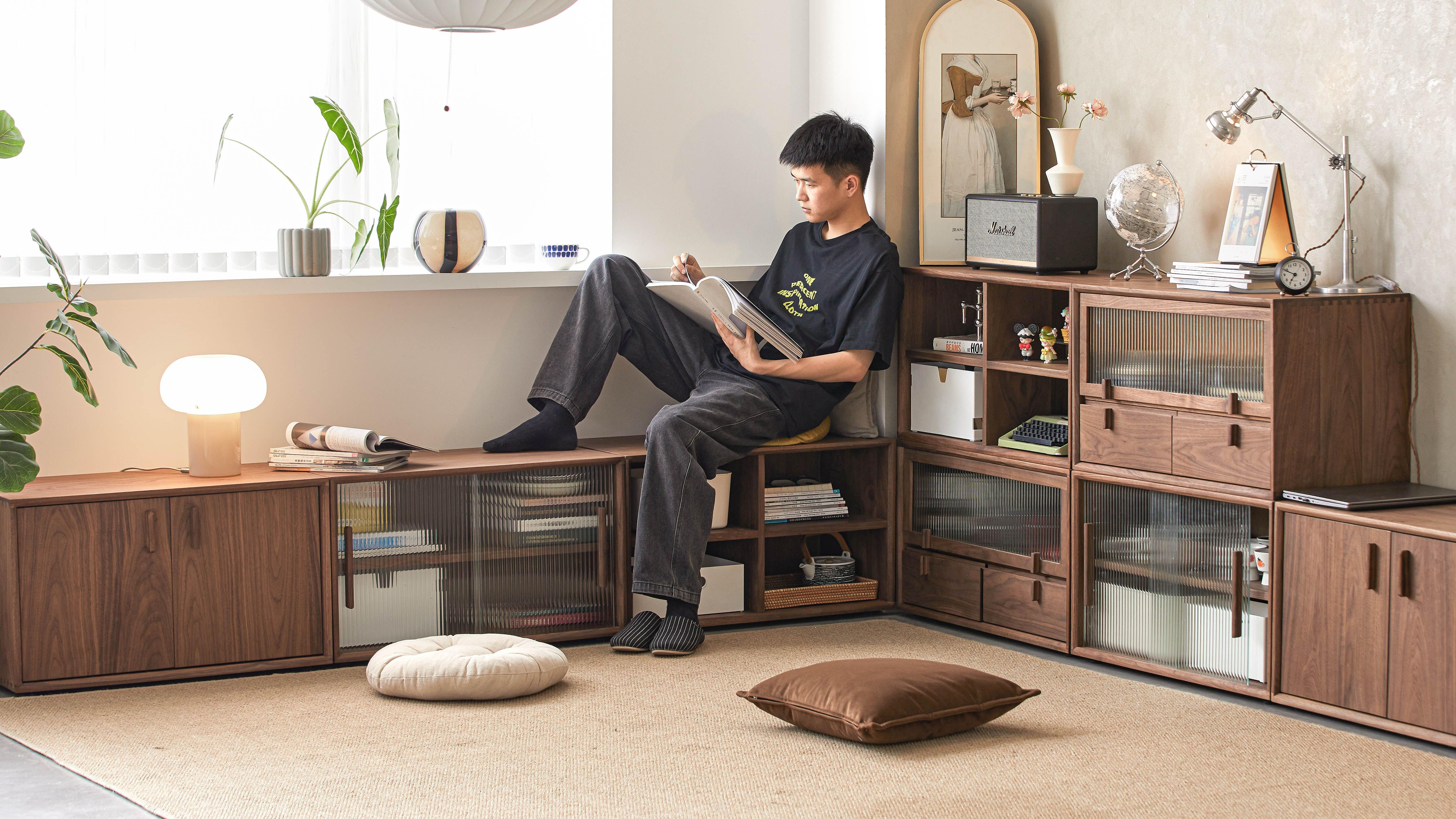 家居布置就像玩乐高，这套组合柜可以封神了