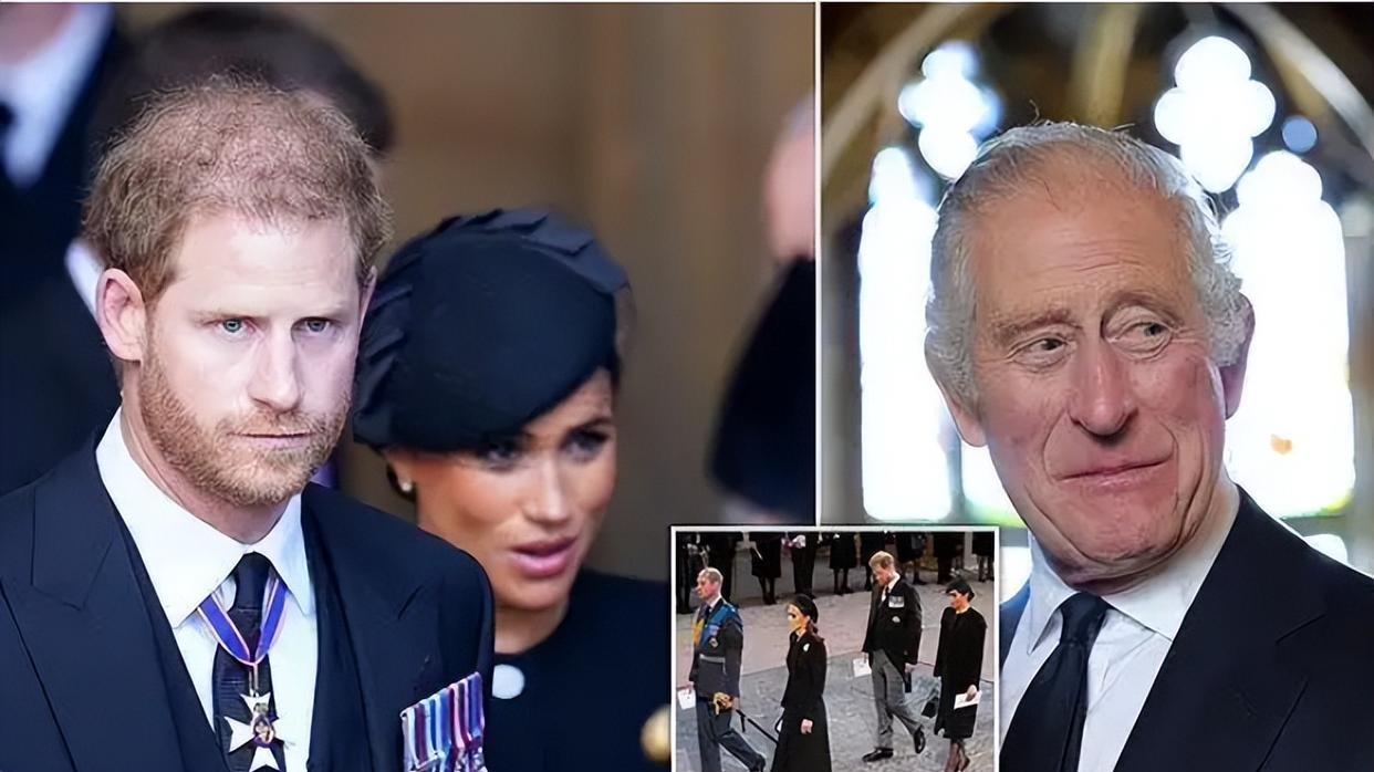 欧美明星|查尔斯苦心缓和父子情，哈里不愿做出退让，梅根失落感只增不减