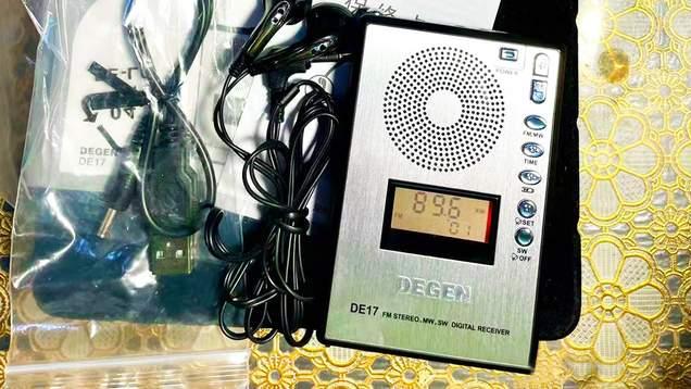 收音机|金属拉丝外壳颜值高，体验这台国产全波段收音机，能搜到更多电台