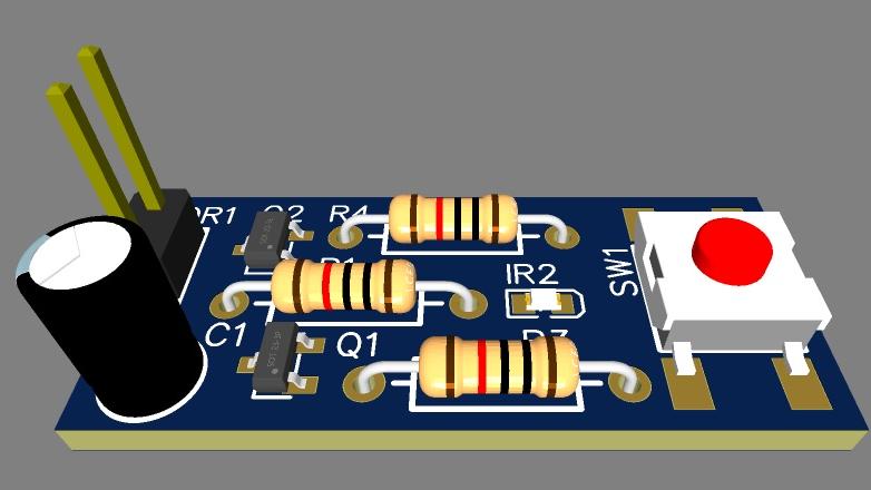 安卓|经典电路设计二十一：用三极管设计一个枕边LED方便灯的制作方案