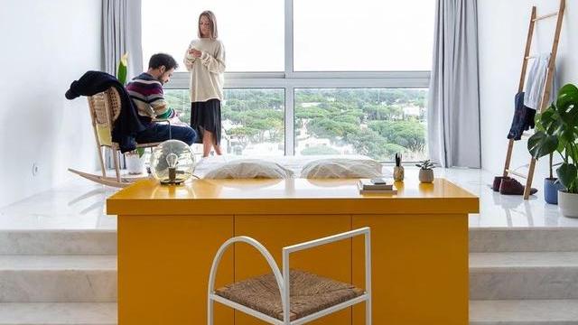 实拍国外一组小户型，30平米不到空间设计，装修效果很超前好看