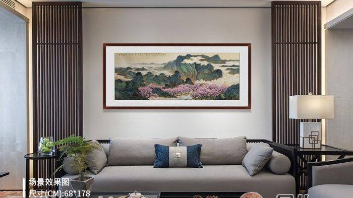 客厅挂画 吉祥又如意的国画山水 别错过