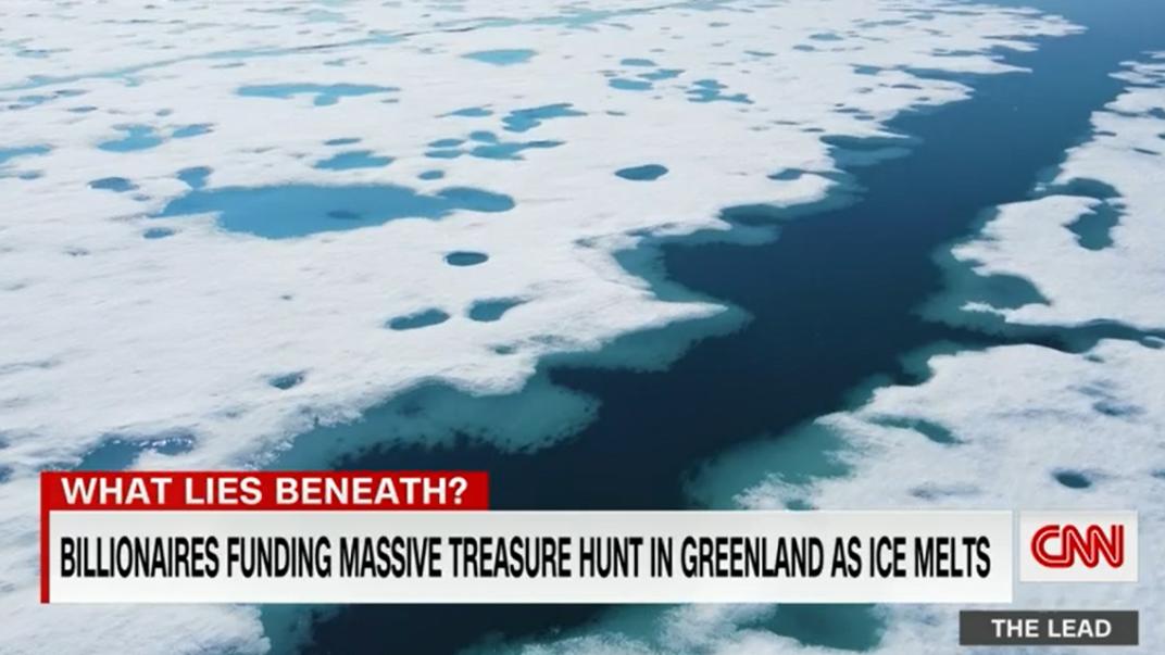 格陵兰岛的冰正在融化并将使全球海平面上升近一英尺