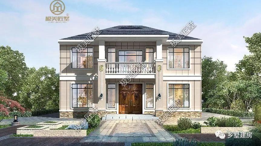 为什么农村建房喜欢对称？这六款设计带你感受，喜欢不要错过