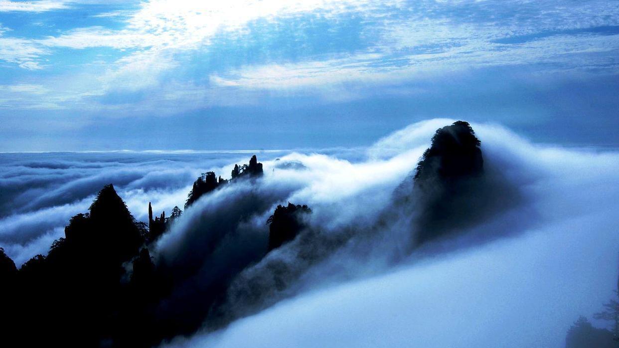 洱海|英国游客拍到安徽“黄山”照片，引起热议：这简直是大自然的馈赠