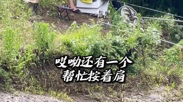 案件通报|男子钓鱼时两个妹妹在他身后伺候，一个给他揉肩，另一个给他扇风