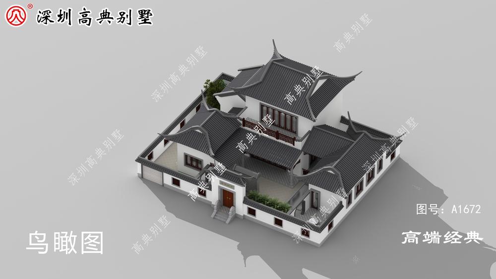 三款农村自建房，处处彰显着中式文化的气息，乡村建筑的独特美