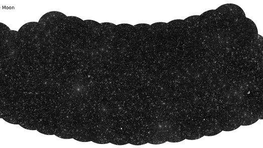 这张图里有25000个黑洞