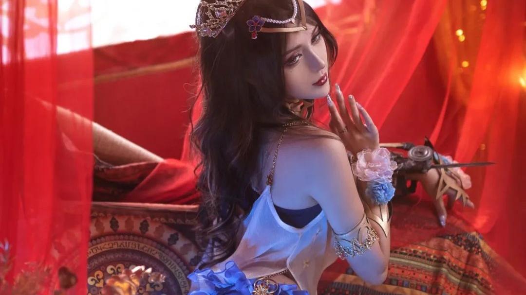 |cos：永劫无间花少北迦南cos正片@奶狮