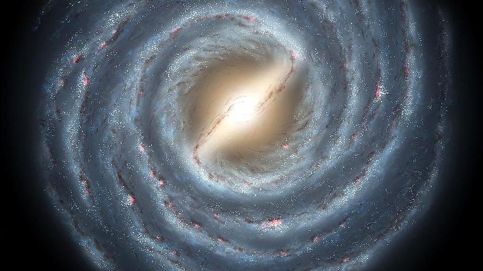 绕行银河系一周需要2.5亿年，地球在银河系的什么位置？