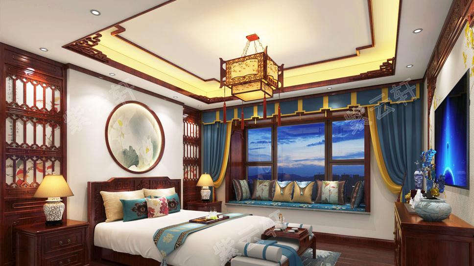 看到朋友家又一间房子的中式装修效果后我震惊了
