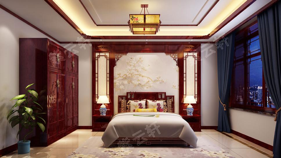 别墅中式装修，将中式古典、气韵与现代气息相结合，彰显温馨氛围