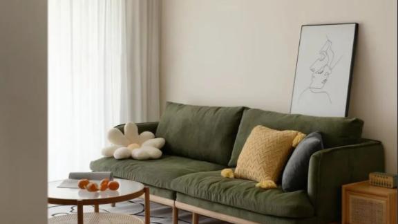 80㎡两室素雅，小两口慢生活