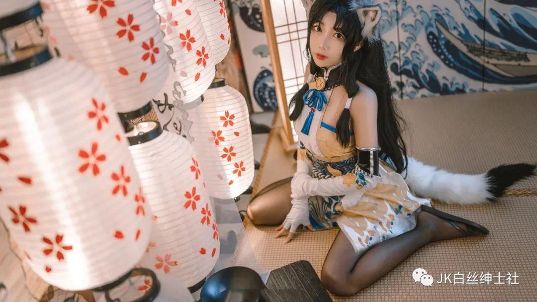 |cos：永劫无间胡桃cos正片@杏仁曲奇