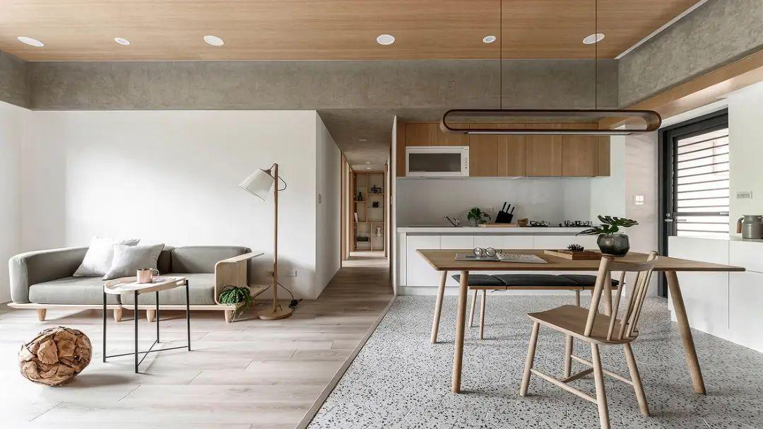 92㎡休闲风住宅，感受朴素原始之美