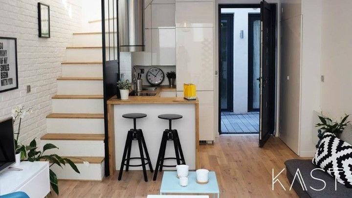 神奇！国外的11㎡3层公寓堪比精致小豪宅，功能齐全还温馨