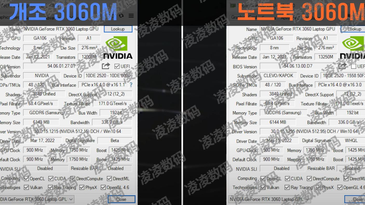 显卡|新版RTX 3060M性能高于台式机3060，功耗只有170W