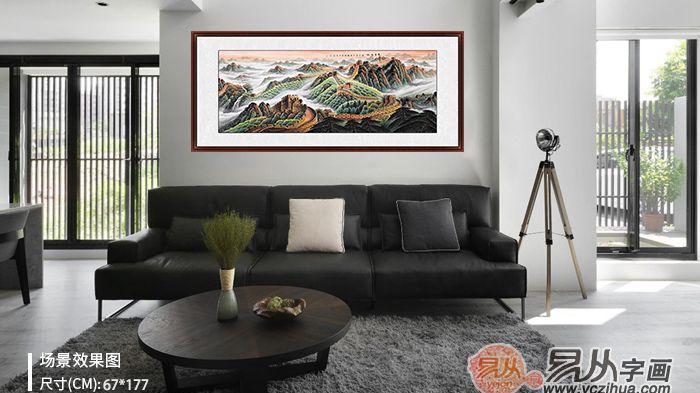 沙发后面挂什么画好 从这2类中选，不仅美观寓意又吉祥