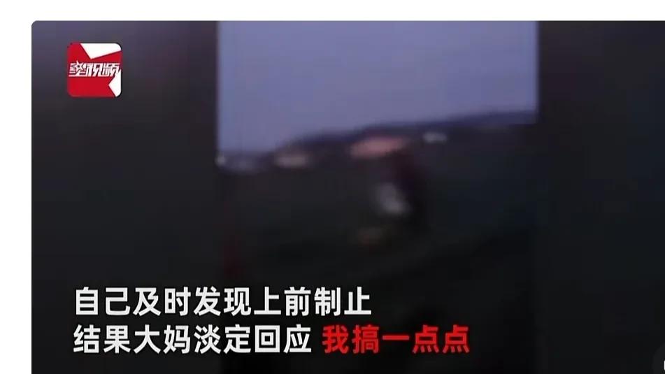 大妈偷菜被菜园主人抓包，恼羞成怒反打人