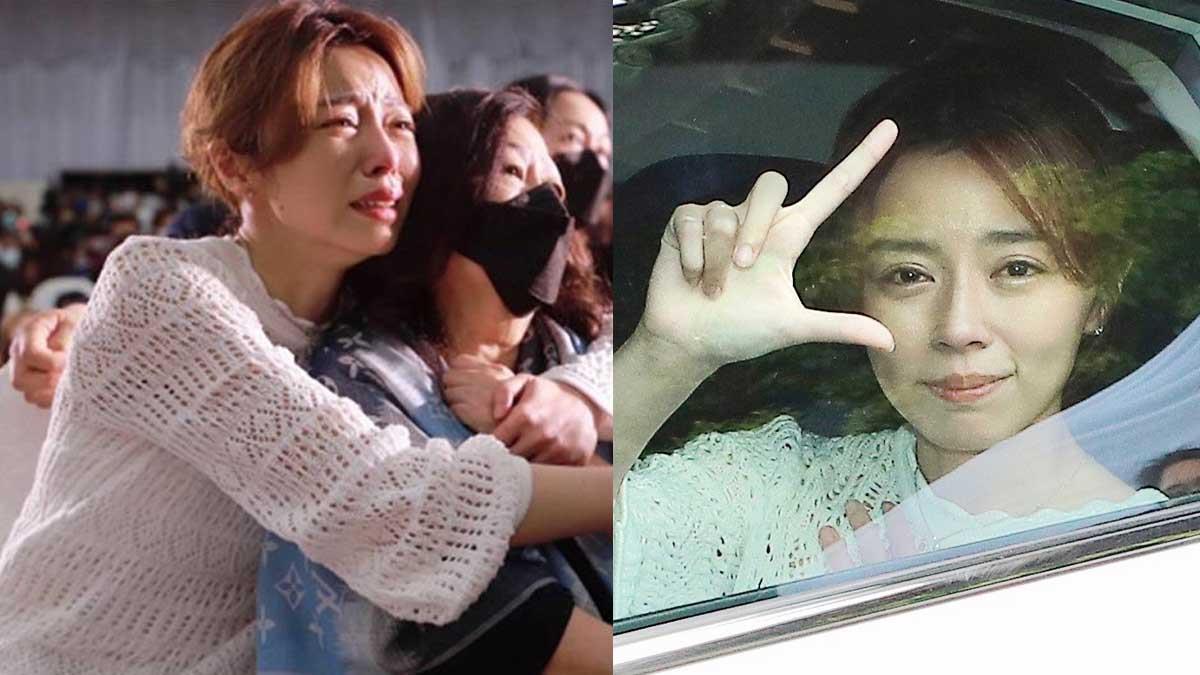 霸王龙|王瞳带艾成骨灰办1人婚礼, 返台首吐丧夫之痛