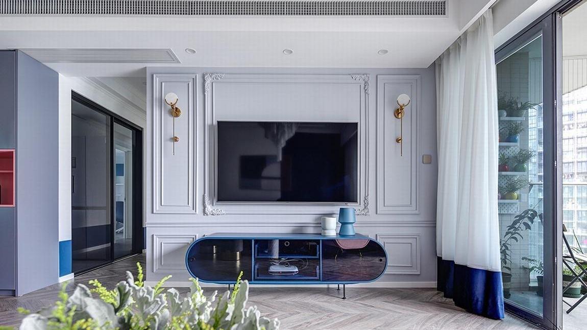 144平法式风四居室，在这里让你感受到一种轻松自然的生活