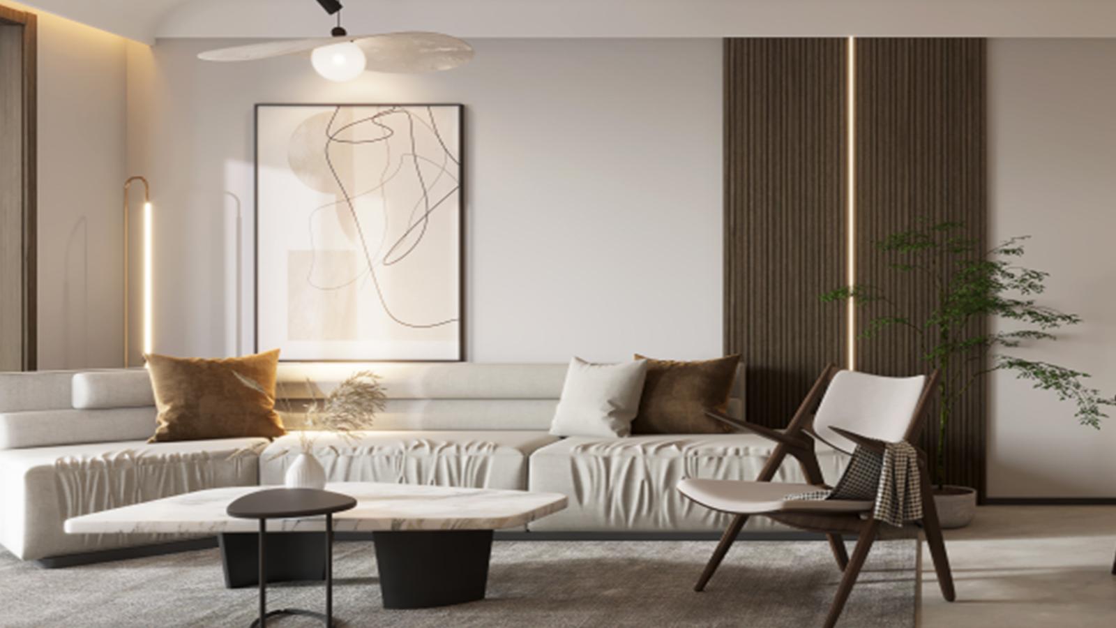 招商雍和府120㎡侘寂风格