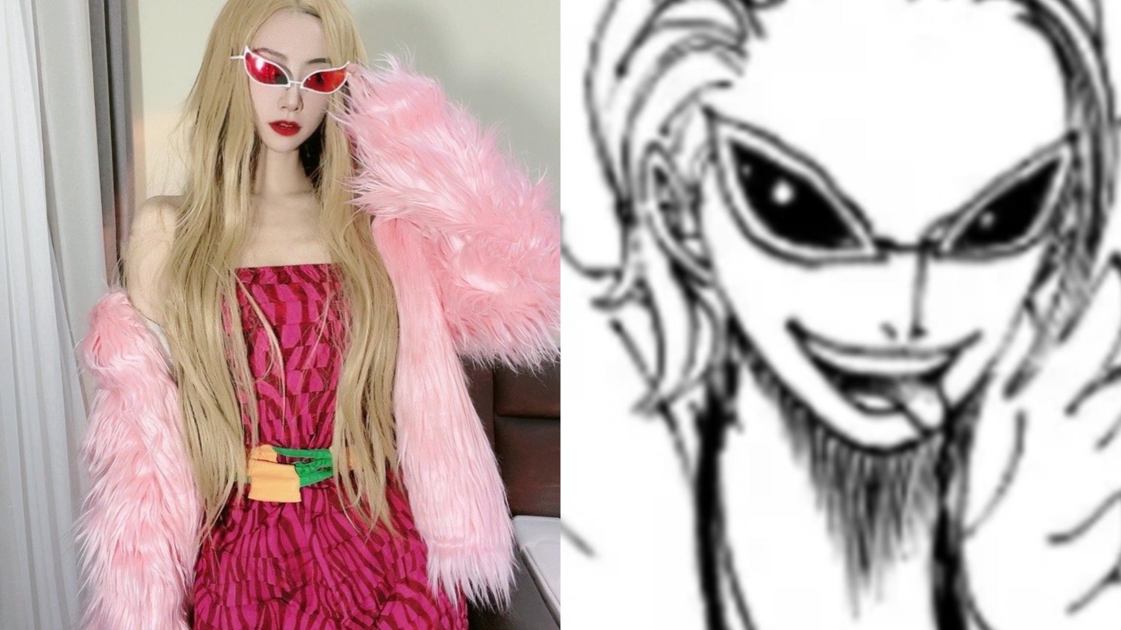 小姐姐|海贼王：美女cos五位男角色！画风突变，又美又妖艳