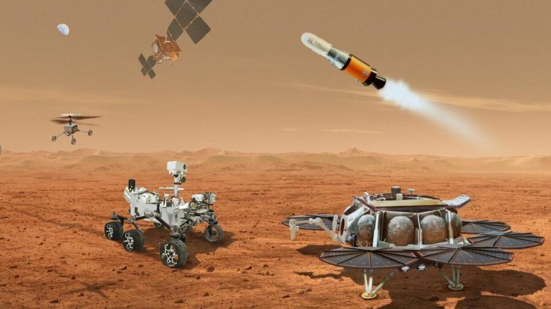NASA火星探测器“洞察号”着陆点，深度300米以下可能没有水冰