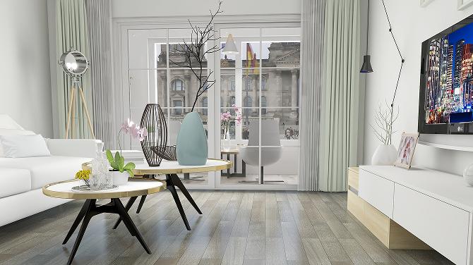 木地板家具配色指南，除了要考虑颜色，更要注意这一点